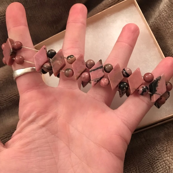 Pink Gemstone Bracelet - Picture 3 of 3